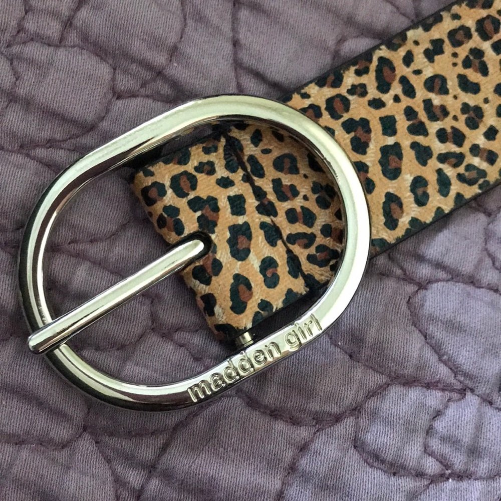 Madden Girl Animal Print Belt